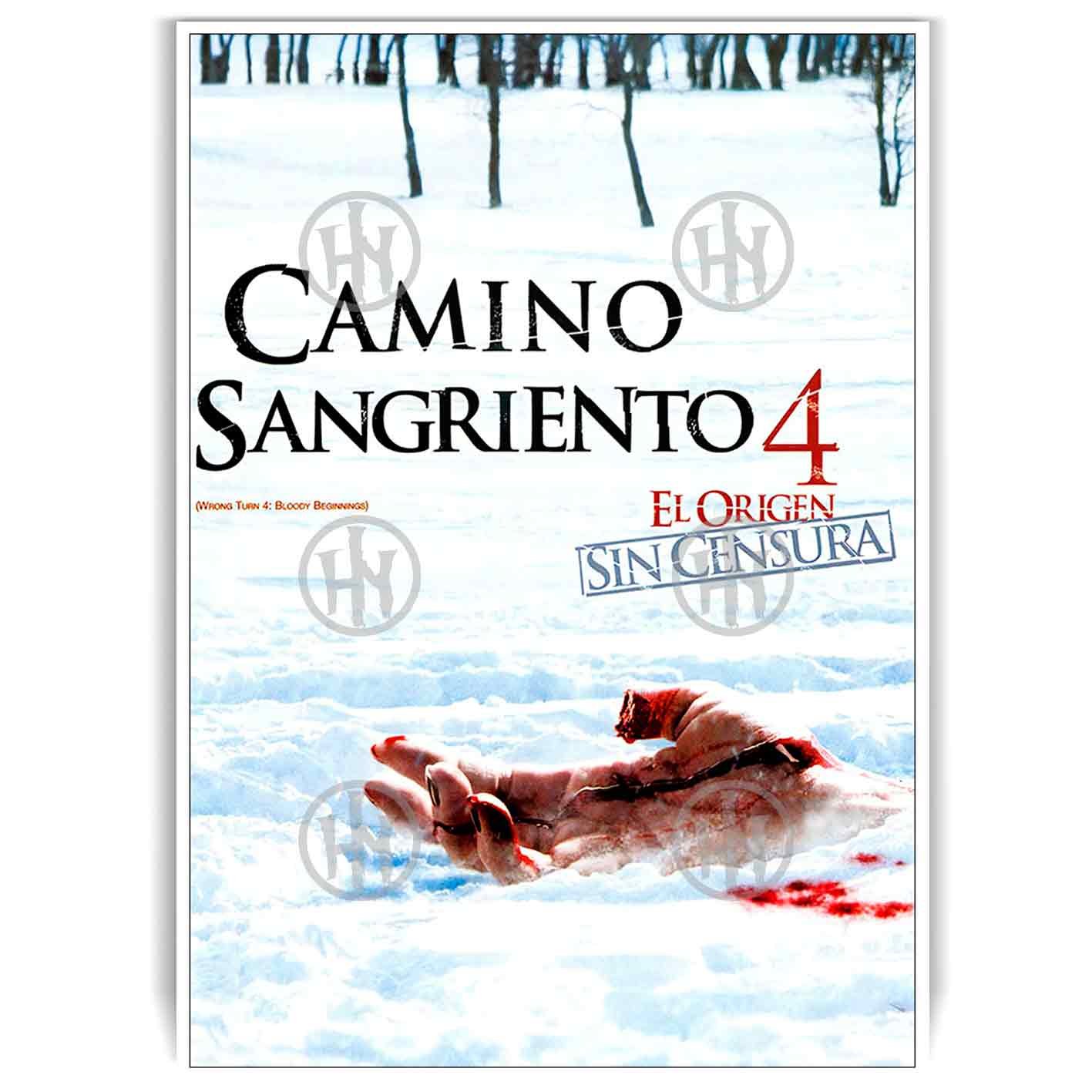 Póster, Poster Camino sangriento 4, Póster Cine, Poster TerrorPosters Historia Nuestra | Historia Nuestra