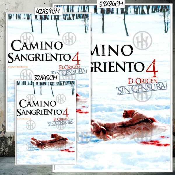 Hanna Poster Castle Rock de Historia Nuestra, Camino sangriento 4-El Póster Personalizado, Historia Nuestra