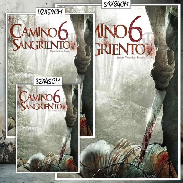 Hanna Poster Castle Rock de Historia Nuestra, Camino sangriento 6-El Póster Personalizado, Historia Nuestra