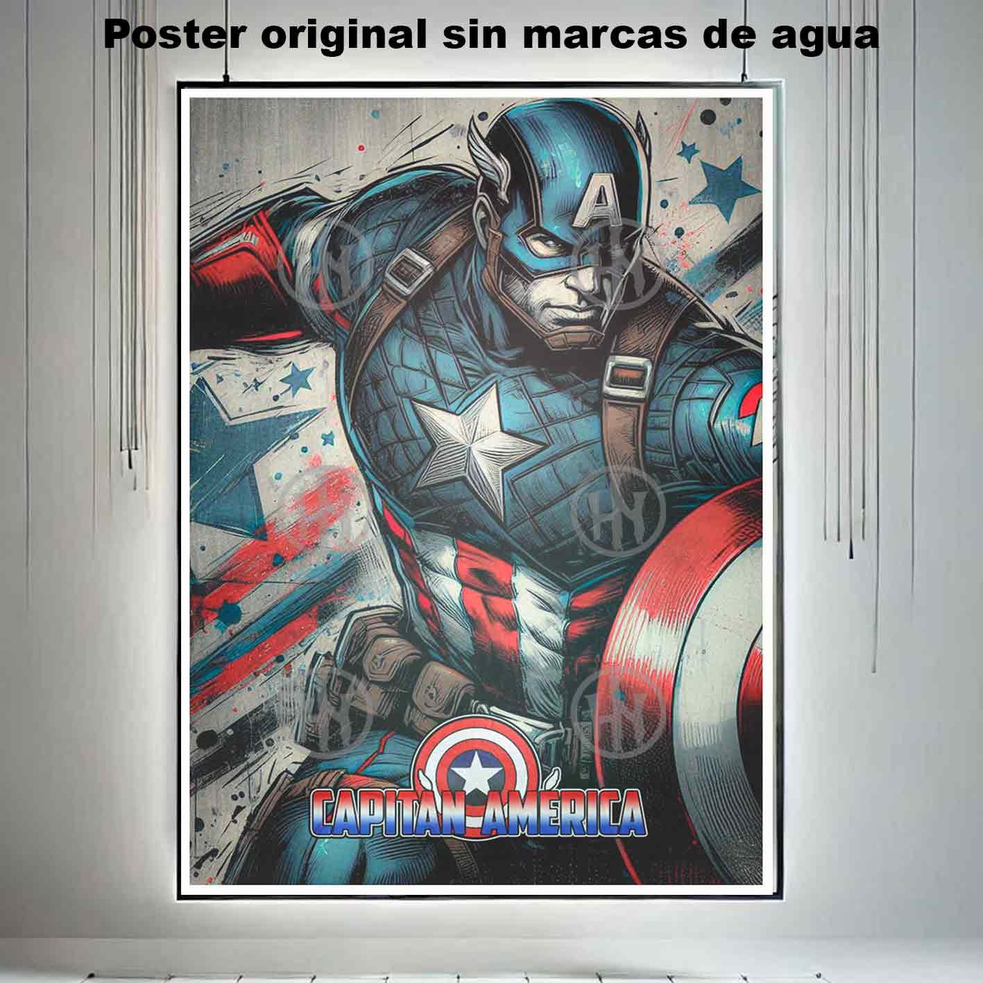 Hanna Poster Castle Rock de Historia Nuestra, Capitán América-El Póster Personalizado, Historia Nuestra