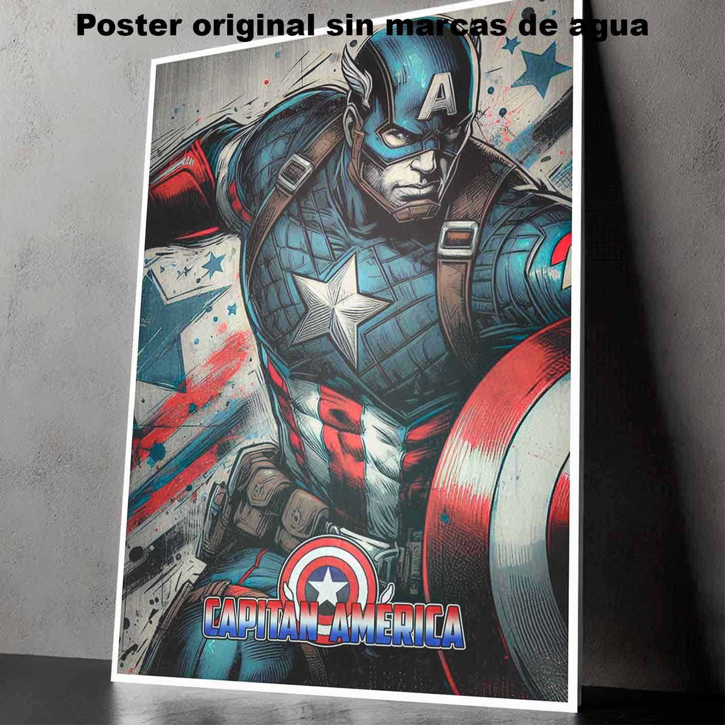 Hanna Poster Castle Rock de Historia Nuestra, Capitán América-El Póster Personalizado, Historia Nuestra