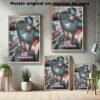 Hanna Poster Castle Rock de Historia Nuestra, Capitán América-El Póster Personalizado, Historia Nuestra