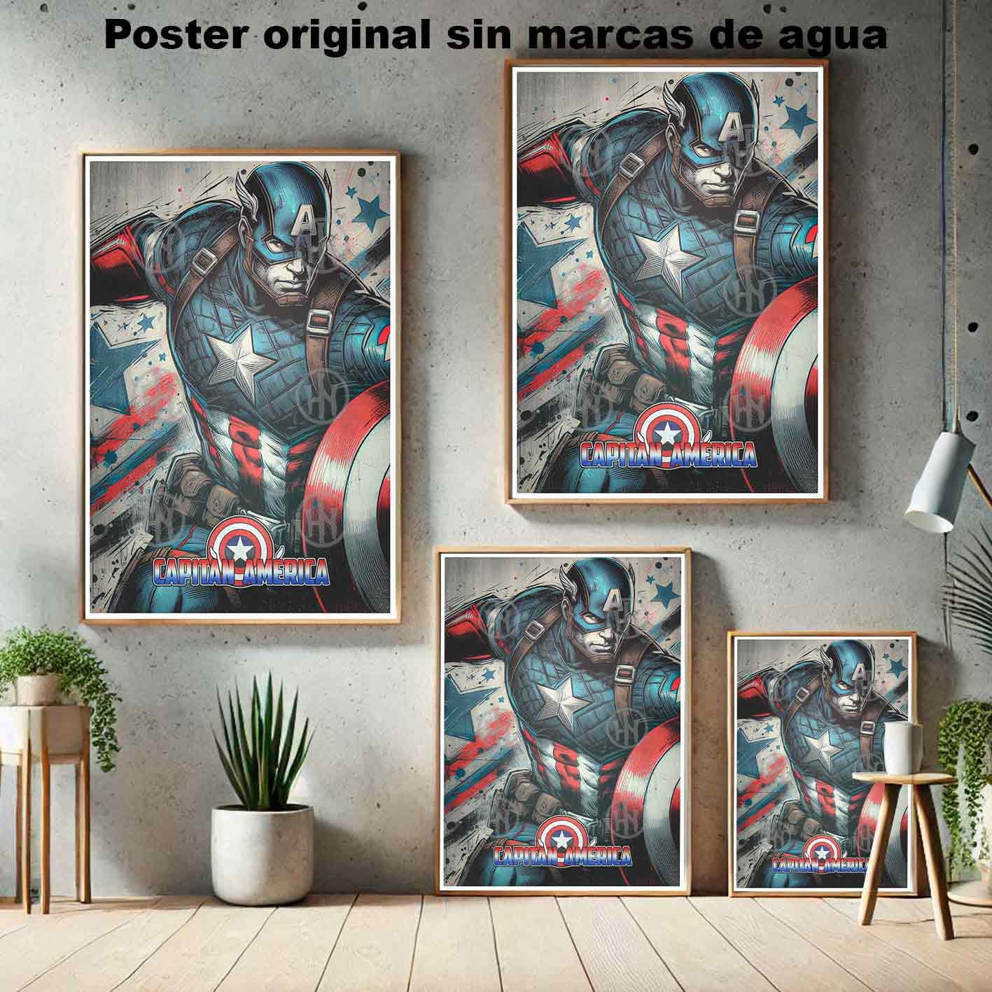 Hanna Poster Castle Rock de Historia Nuestra, Capitán América-El Póster Personalizado, Historia Nuestra