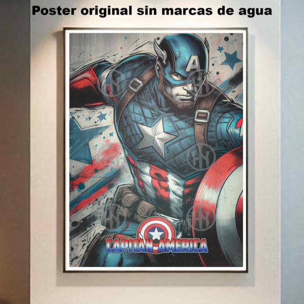 Hanna Poster Castle Rock de Historia Nuestra, Capitán América-El Póster Personalizado, Historia Nuestra