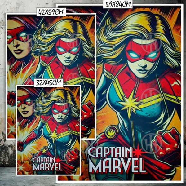 Hanna Poster Castle Rock de Historia Nuestra, Captain Marvel-8-El Póster Personalizado, Historia Nuestra