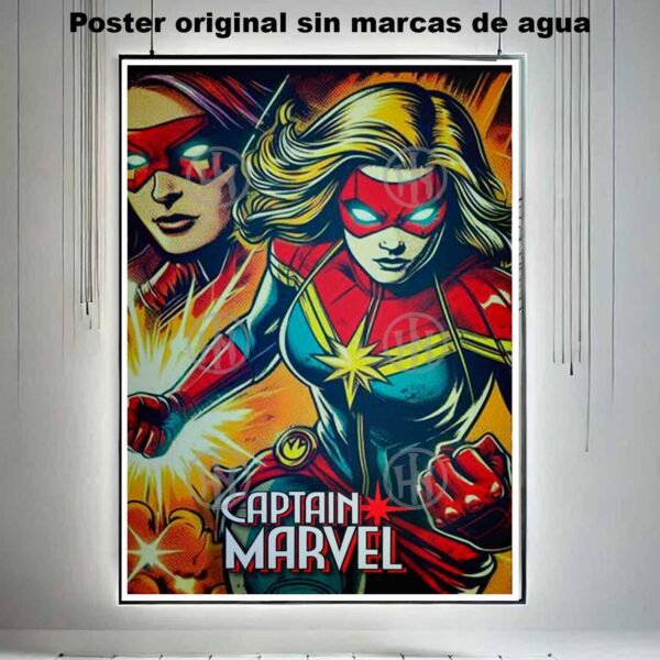 Hanna Poster Castle Rock de Historia Nuestra, Captain Marvel-8-El Póster Personalizado, Historia Nuestra