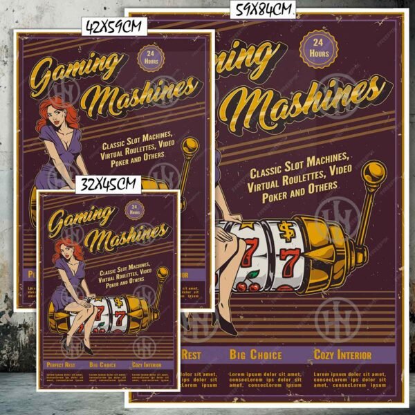 Hanna Poster Castle Rock de Historia Nuestra, Casinos Deco-El Póster Personalizado, Historia Nuestra