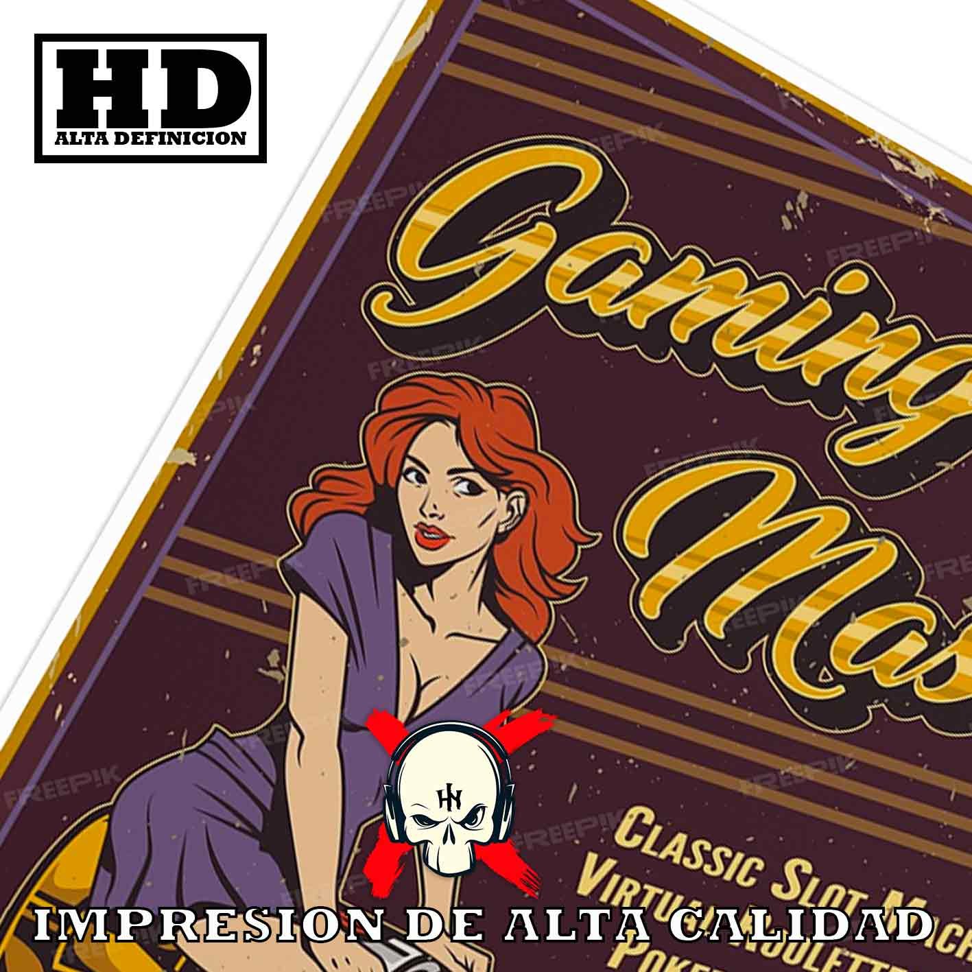 Hanna Poster Castle Rock de Historia Nuestra, Casinos Deco-El Póster Personalizado, Historia Nuestra