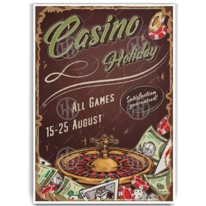 Hanna Poster Castle Rock de Historia Nuestra, Casinos deco.-El Póster Personalizado, Historia Nuestra