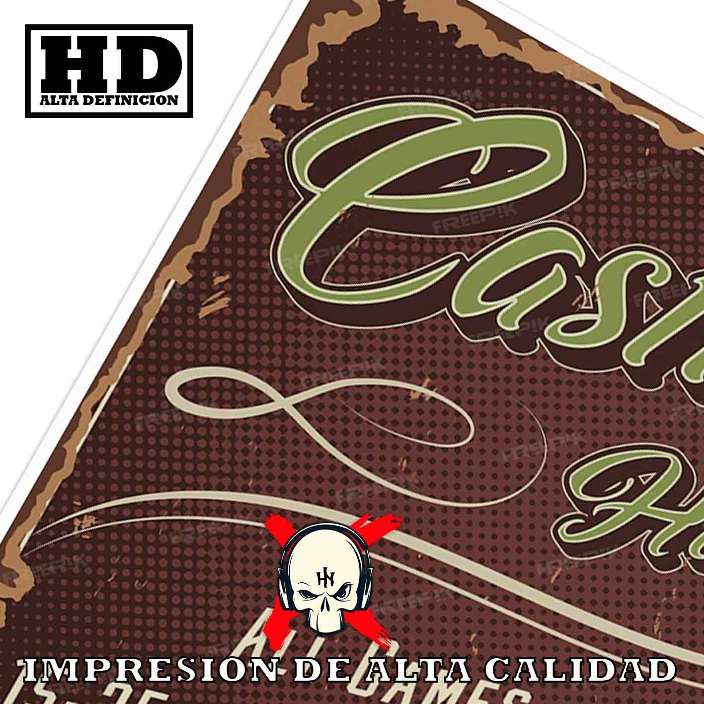 Hanna Poster Castle Rock de Historia Nuestra, Casinos deco.-El Póster Personalizado, Historia Nuestra