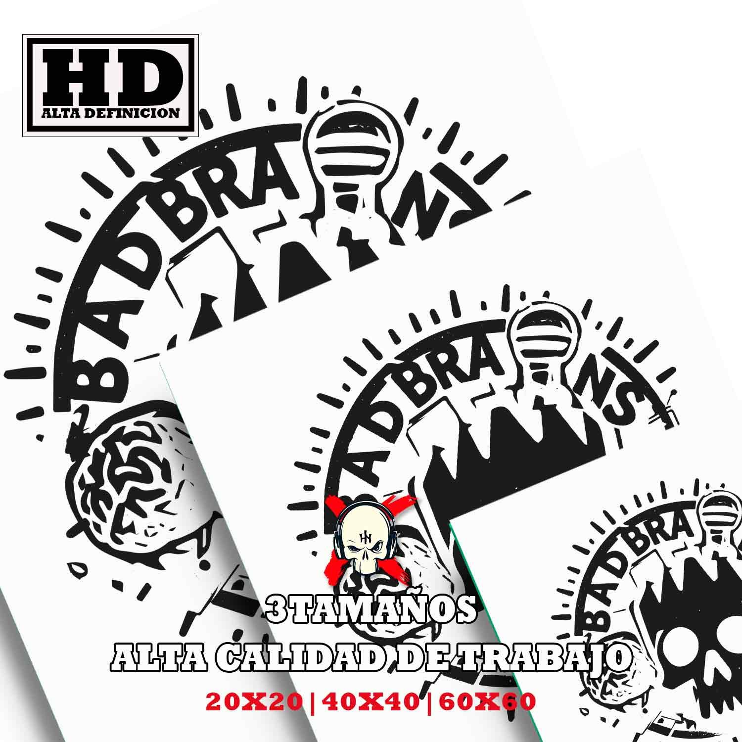 Cerebros malos Musica, Adhesivo unico de Cerebros malos, Historia Nuestra