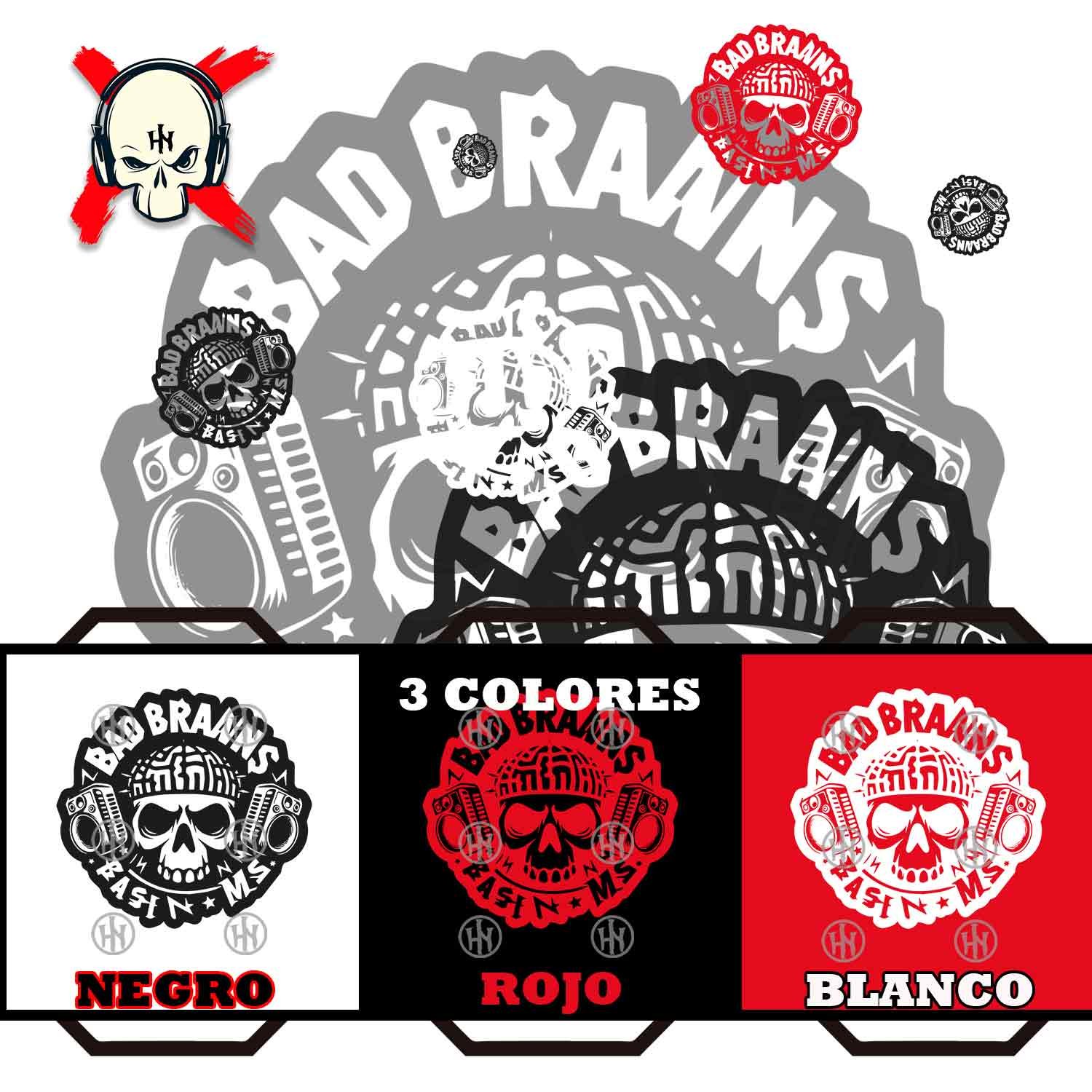 Cerebros malos Musica, Adhesivo exclusivo de Cerebros malos., Historia Nuestra