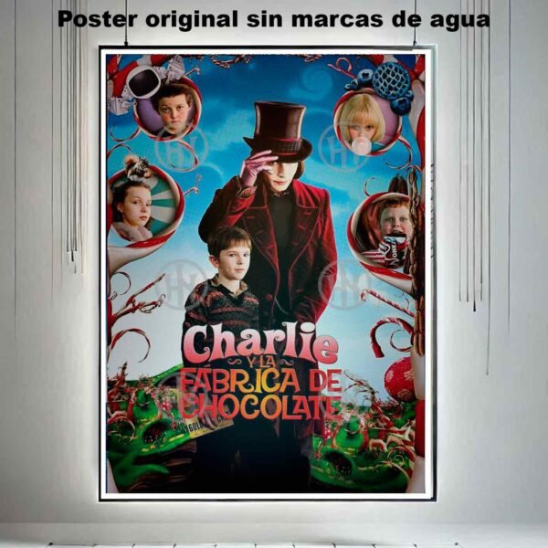 Hanna Poster Castle Rock de Historia Nuestra, Charlie y la Fabrica de Chocolate-El Póster Personalizado, Historia Nuestra