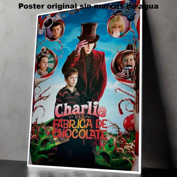 Hanna Poster Castle Rock de Historia Nuestra, Charlie y la Fabrica de Chocolate-El Póster Personalizado, Historia Nuestra