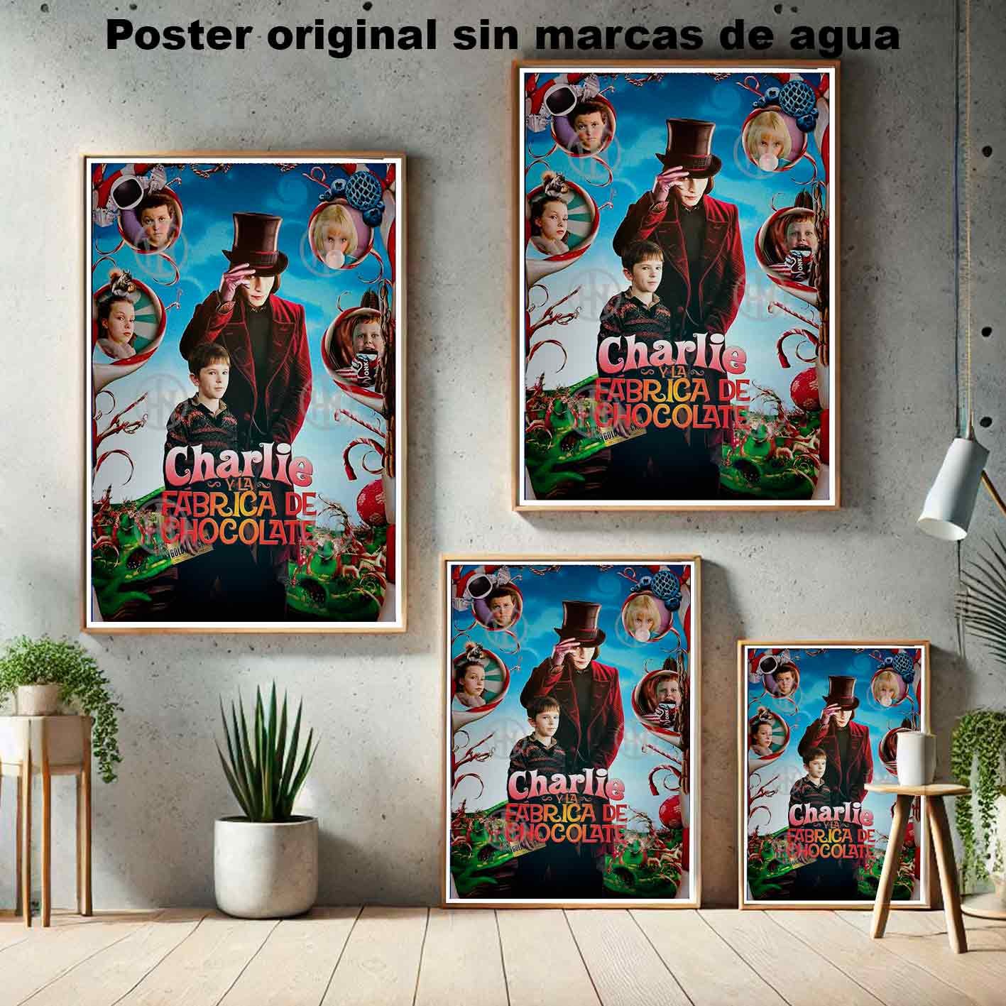 Hanna Poster Castle Rock de Historia Nuestra, Charlie y la Fabrica de Chocolate-El Póster Personalizado, Historia Nuestra