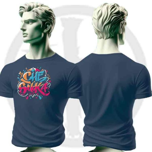 Che Sudaka Musica Azul Marino, Che Sudaka Camiseta unisex manga corta, Historia Nuestra