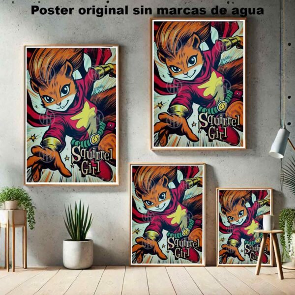 Hanna Poster Castle Rock de Historia Nuestra, Chica Ardilla-El Póster Personalizado, Historia Nuestra