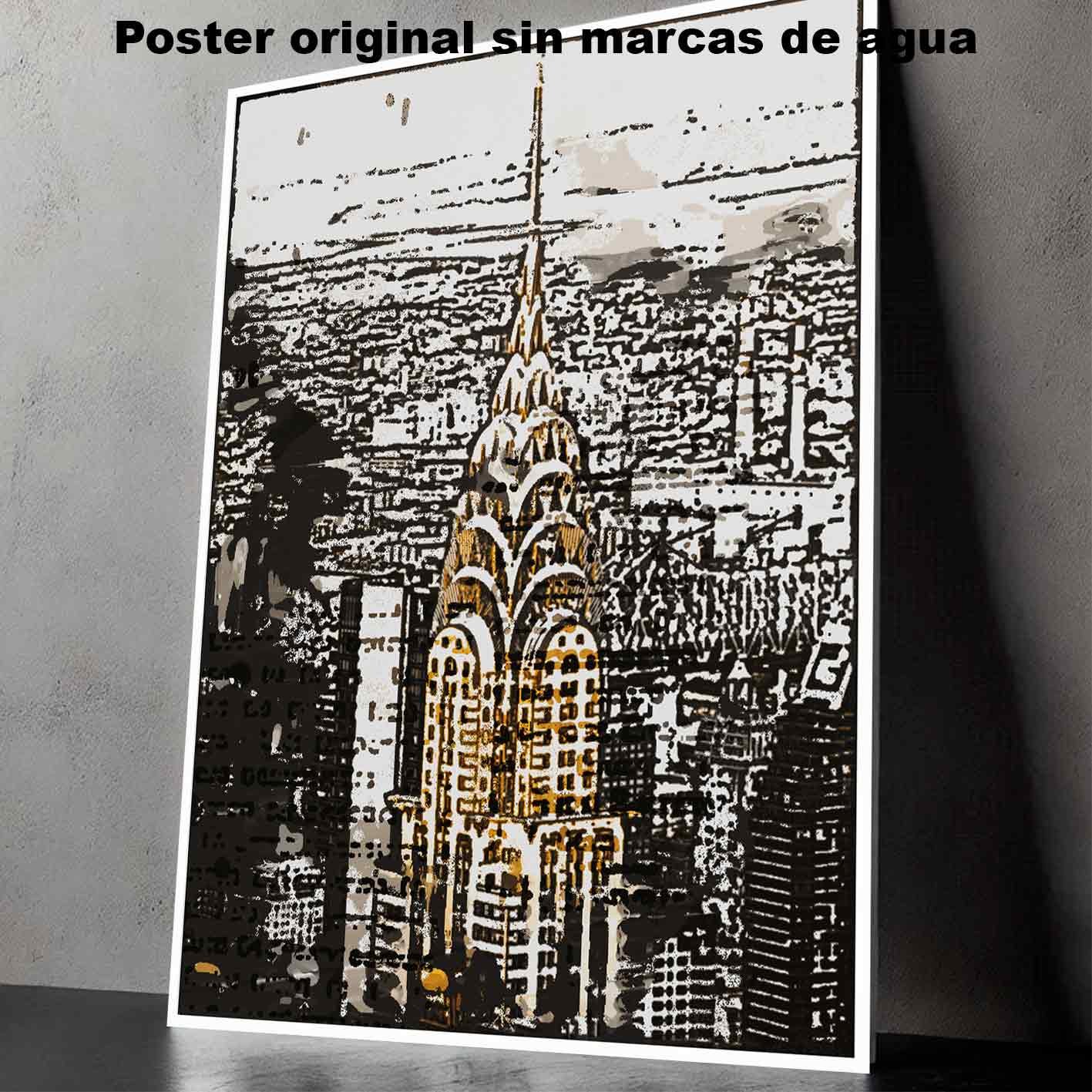 Hanna Poster Castle Rock de Historia Nuestra, Chrysler Building-El Póster Personalizado, Historia Nuestra