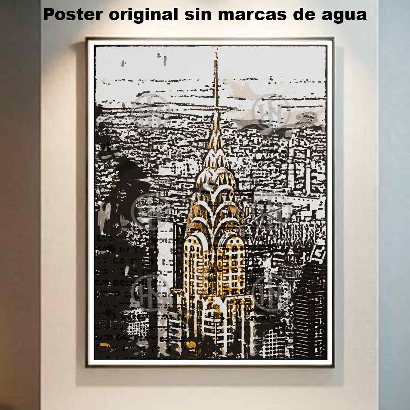 Hanna Poster Castle Rock de Historia Nuestra, Chrysler Building-El Póster Personalizado, Historia Nuestra