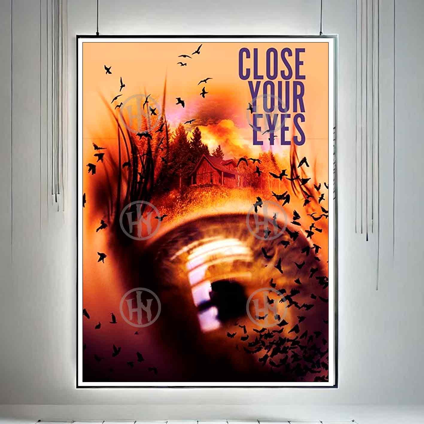 Hanna Poster Castle Rock de Historia Nuestra, Cierra los ojos-El Póster Personalizado, Historia Nuestra