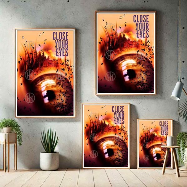 Hanna Poster Castle Rock de Historia Nuestra, Cierra los ojos-El Póster Personalizado, Historia Nuestra