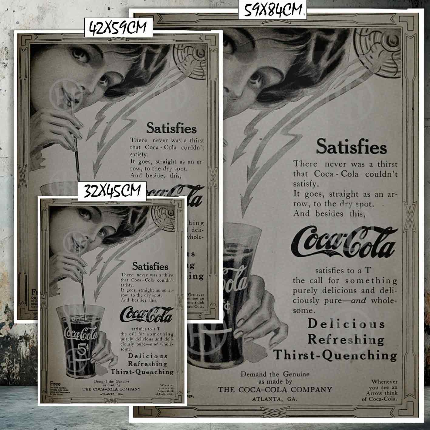 Hanna Poster Castle Rock de Historia Nuestra, Coca-Cola 3-El Póster Personalizado, Historia Nuestra