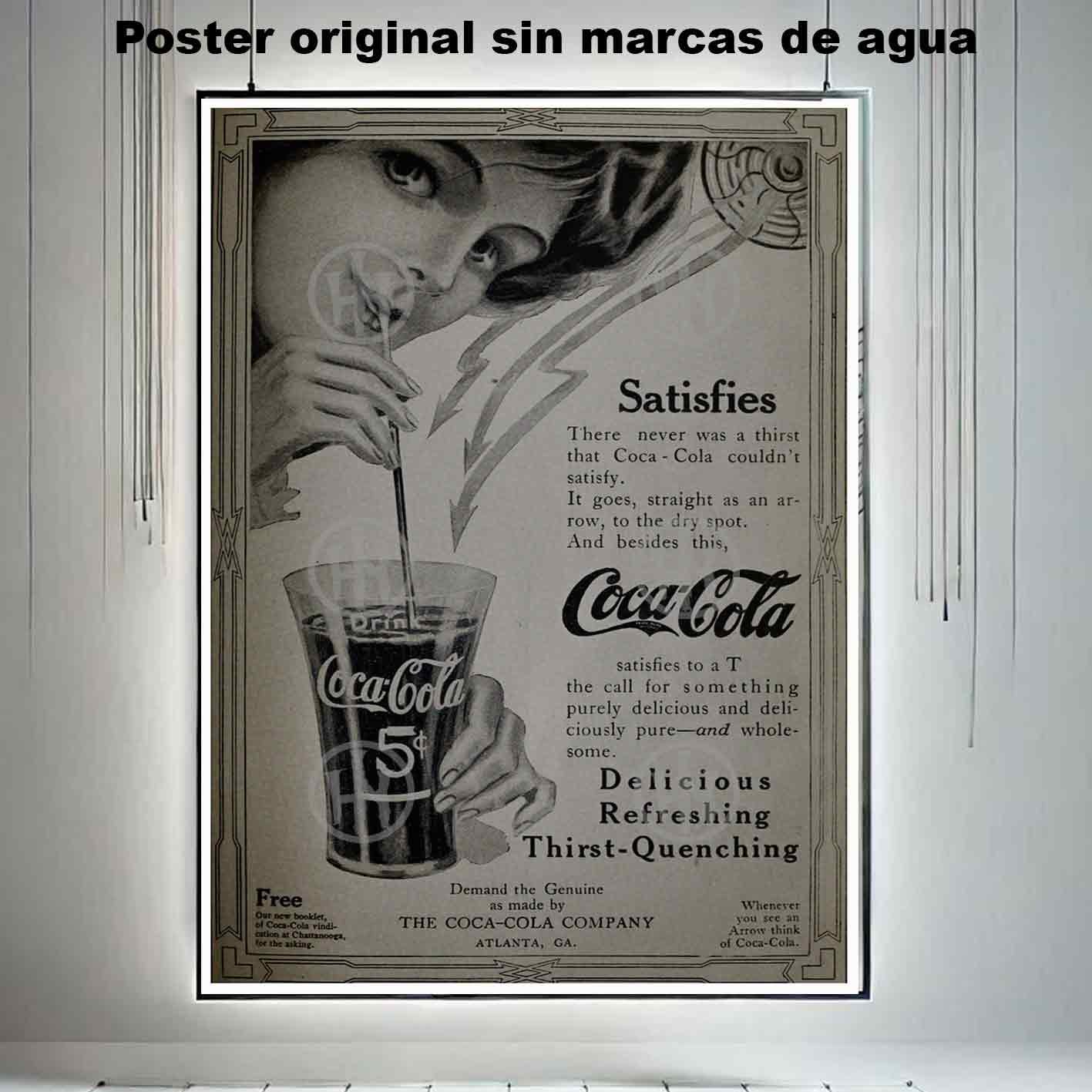 Hanna Poster Castle Rock de Historia Nuestra, Coca-Cola 3-El Póster Personalizado, Historia Nuestra
