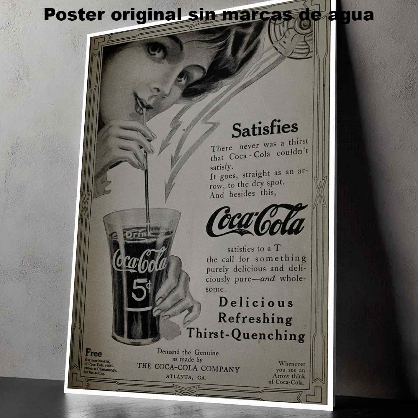 Hanna Poster Castle Rock de Historia Nuestra, Coca-Cola 3-El Póster Personalizado, Historia Nuestra