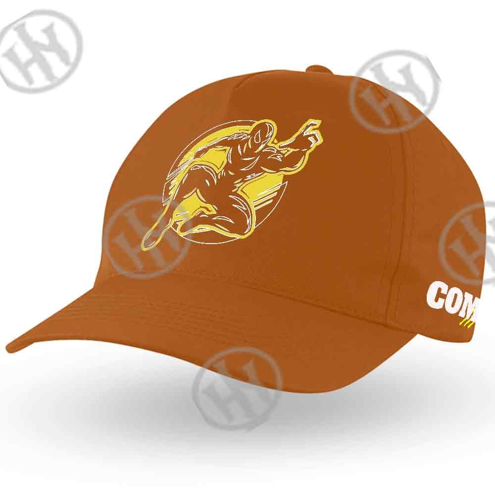Comic Gorra de 5 panelesPersonalizad@ - Naranja | | Historia Nuestra | Historia Nuestra