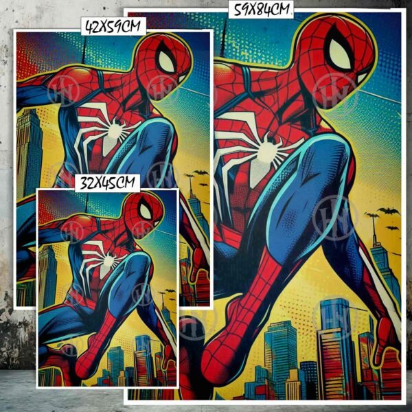 Comic Pop Art Tatuajes Street Art Poster de Historia, Comic Pop Art-El Póster Personalizado, Historia Nuestra