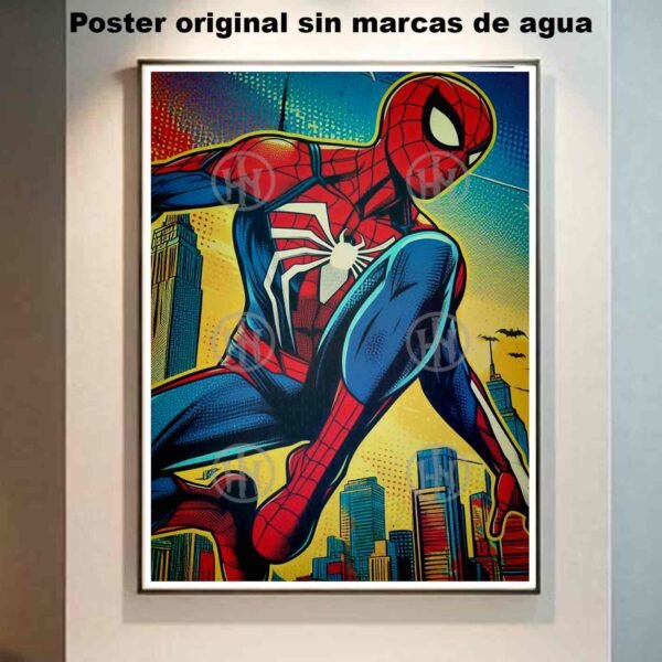 Comic Pop Art Tatuajes Street Art Poster de Historia, Comic Pop Art-El Póster Personalizado, Historia Nuestra