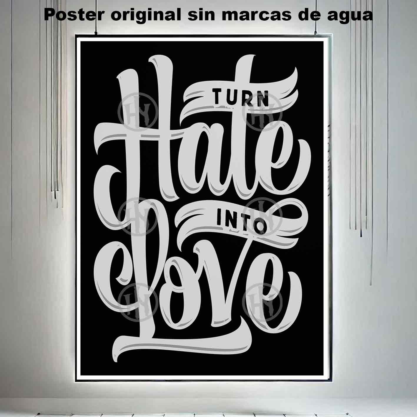 Hanna Poster Castle Rock de Historia Nuestra, Convierte el odio en amor-El Póster Personalizado, Historia Nuestra