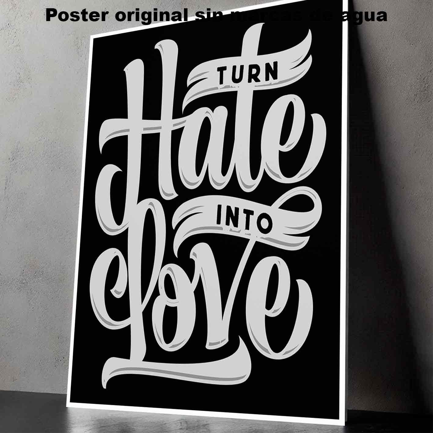 Hanna Poster Castle Rock de Historia Nuestra, Convierte el odio en amor-El Póster Personalizado, Historia Nuestra