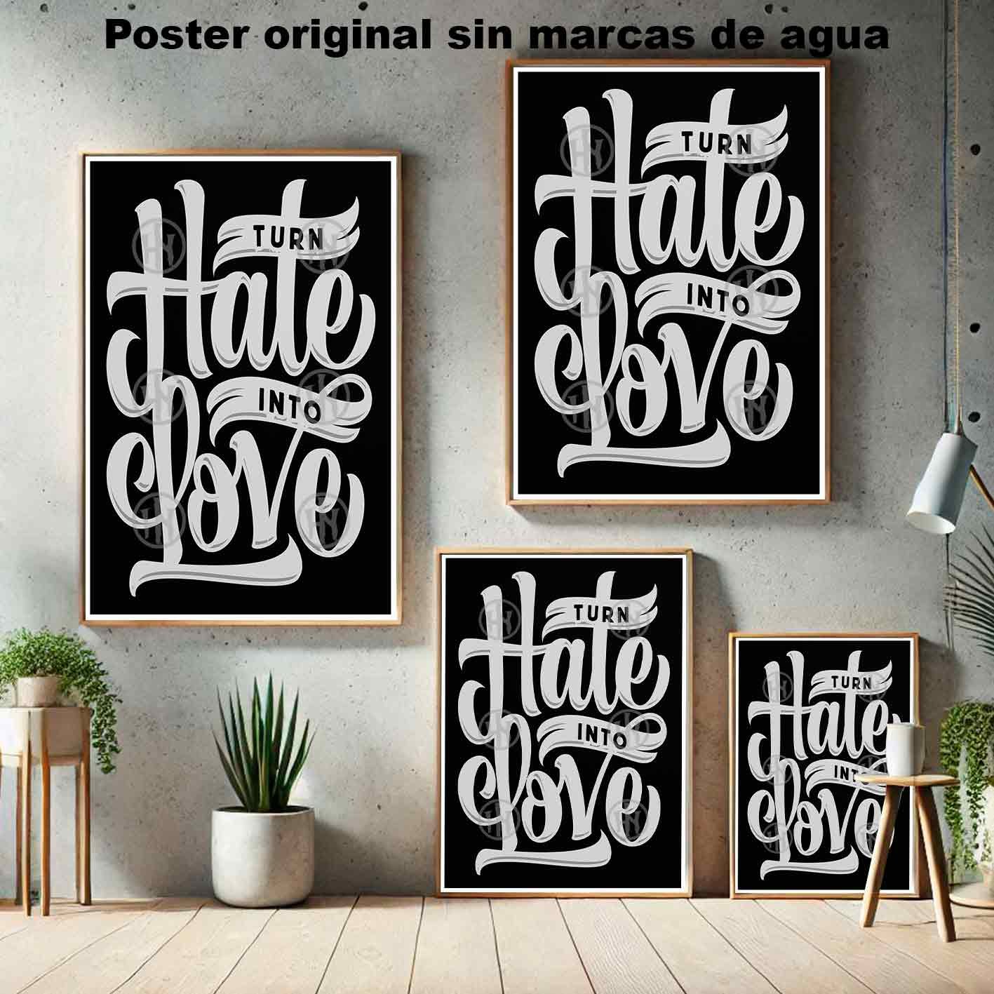 Hanna Poster Castle Rock de Historia Nuestra, Convierte el odio en amor-El Póster Personalizado, Historia Nuestra