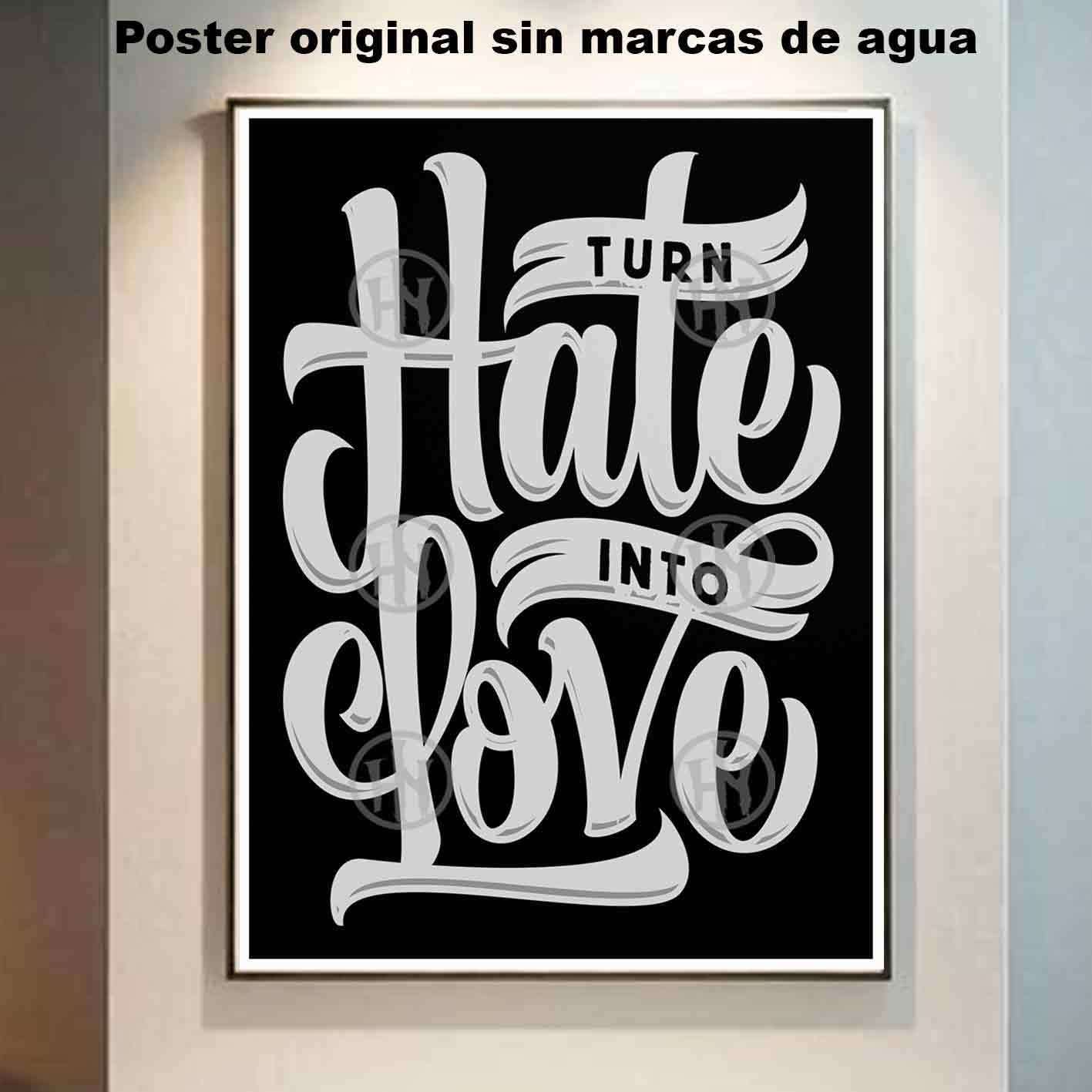 Hanna Poster Castle Rock de Historia Nuestra, Convierte el odio en amor-El Póster Personalizado, Historia Nuestra