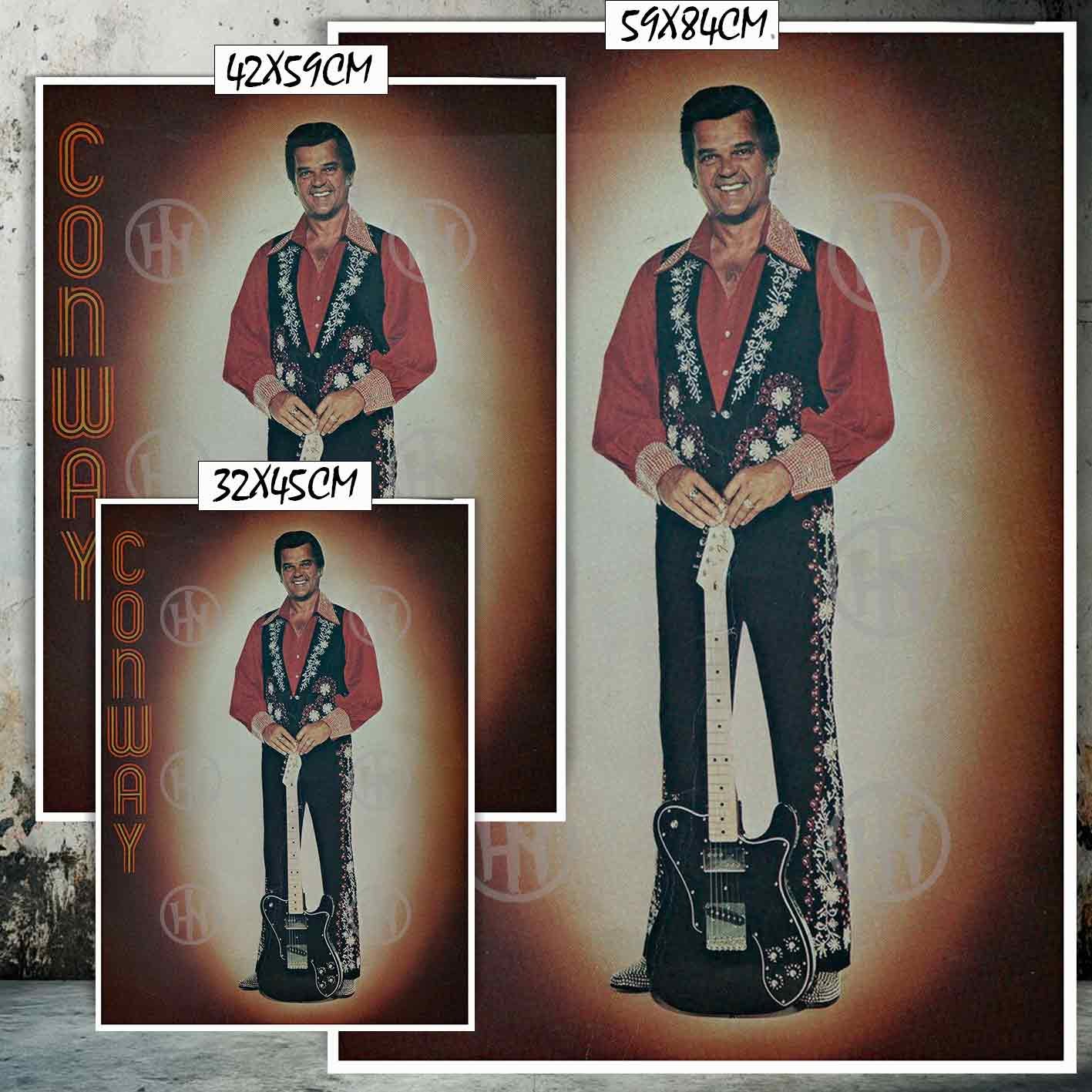 Hanna Poster Castle Rock de Historia Nuestra, Conway Twitty-El Póster Personalizado, Historia Nuestra