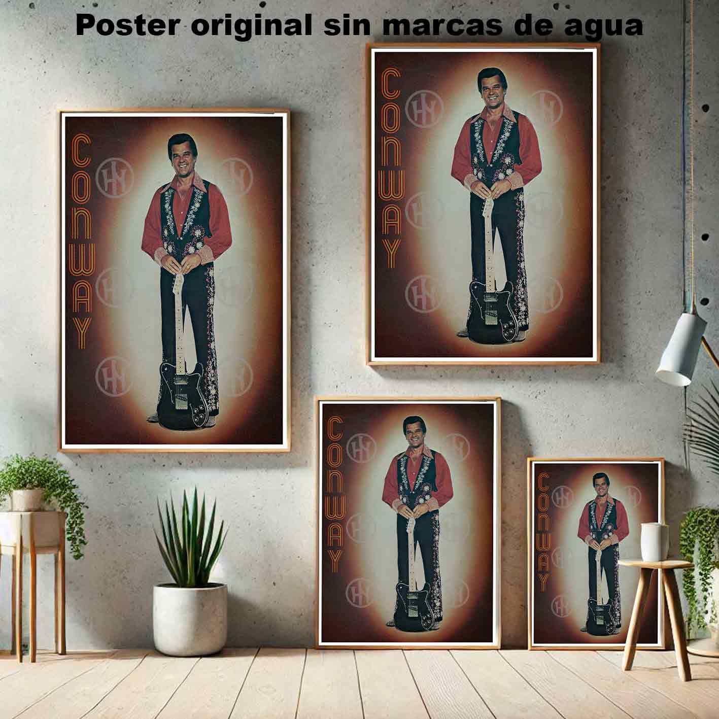 Hanna Poster Castle Rock de Historia Nuestra, Conway Twitty-El Póster Personalizado, Historia Nuestra