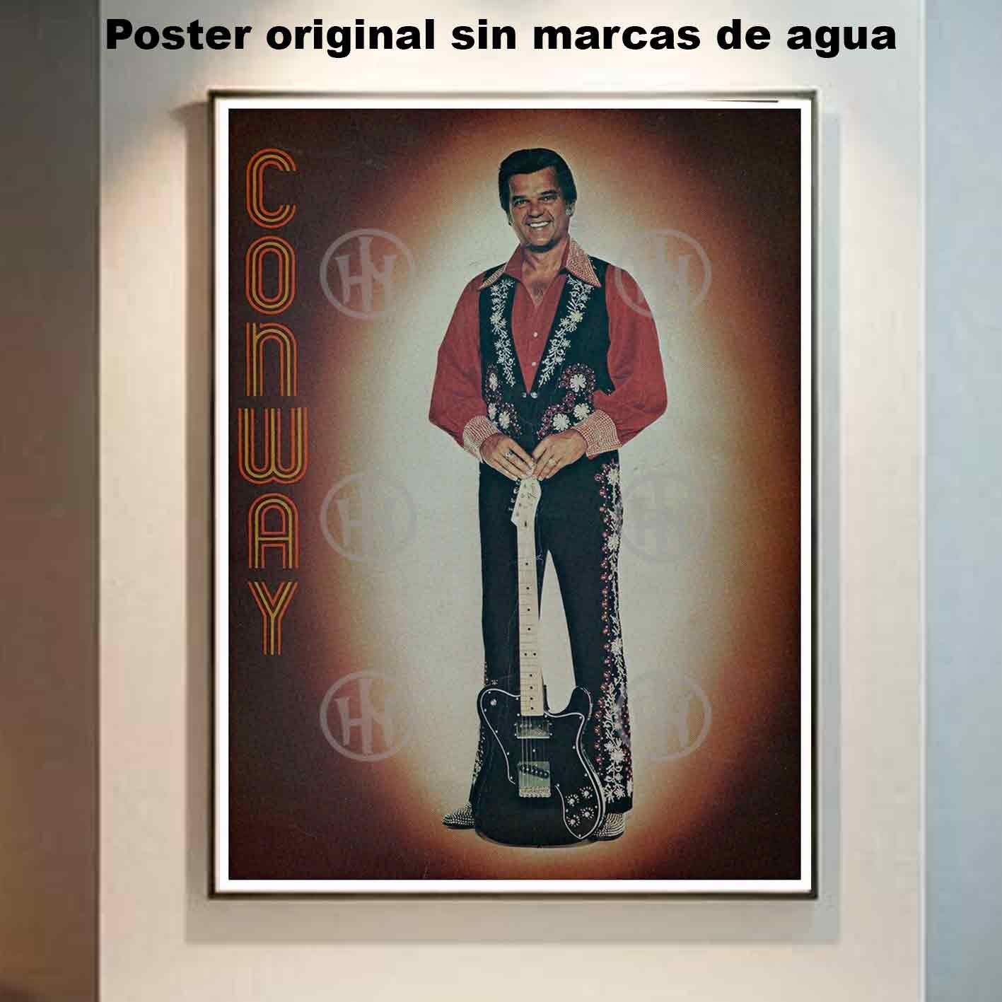 Hanna Poster Castle Rock de Historia Nuestra, Conway Twitty-El Póster Personalizado, Historia Nuestra