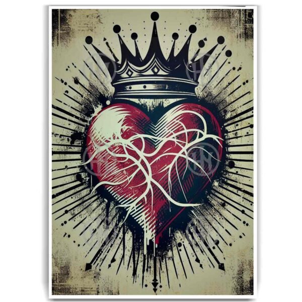 Póster, Póster Corazon, Póster Historia Nuestra, Póster Street Art, Póster Tatuajes | Historia Nuestra