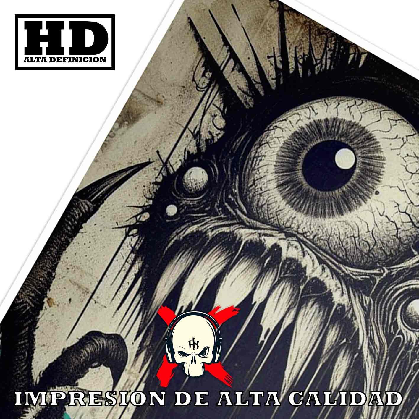 Criatura Tatuajes Street Art Poster de Historia Nuest, Criatura-El Póster Personalizado, Historia Nuestra