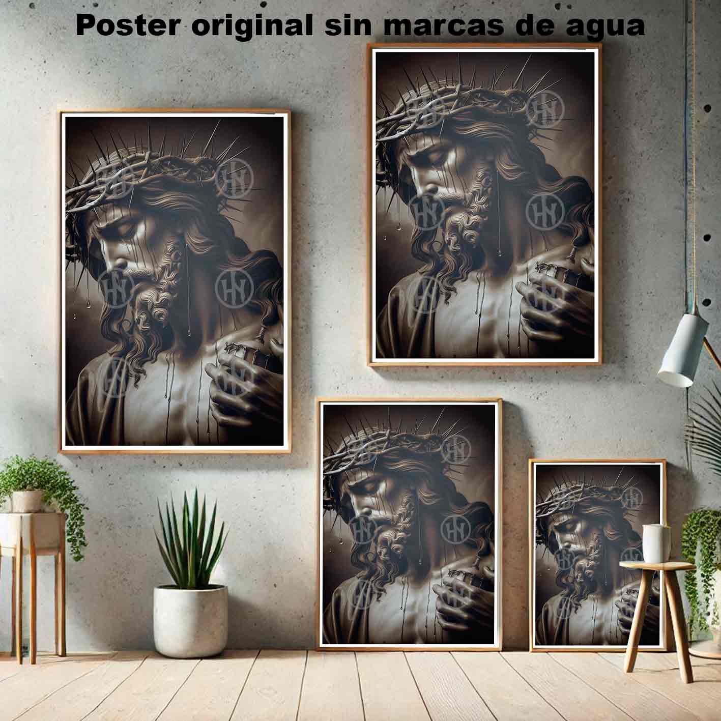 Cristo Tatuajes Estilos Poster de Historia Nuestra, Cristo-El Póster Personalizado, Historia Nuestra