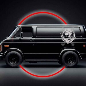 Cyborg Adhesivo grande para Coches Furgonetas y superficies m, Adhesivo unico de Cyborg, Historia Nuestra