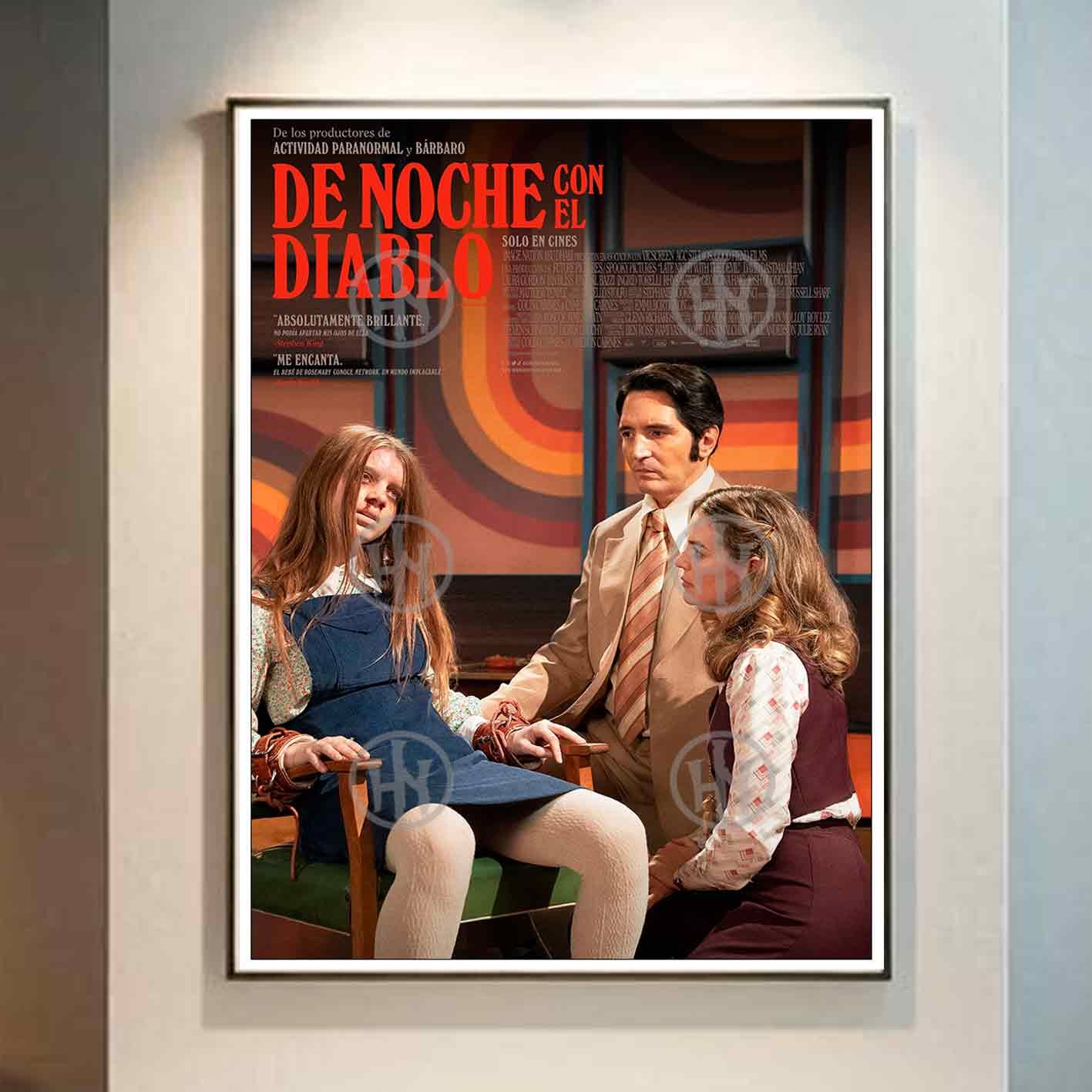 Hanna Poster Castle Rock de Historia Nuestra, De noche con el diablo-El Póster Personalizado, Historia Nuestra