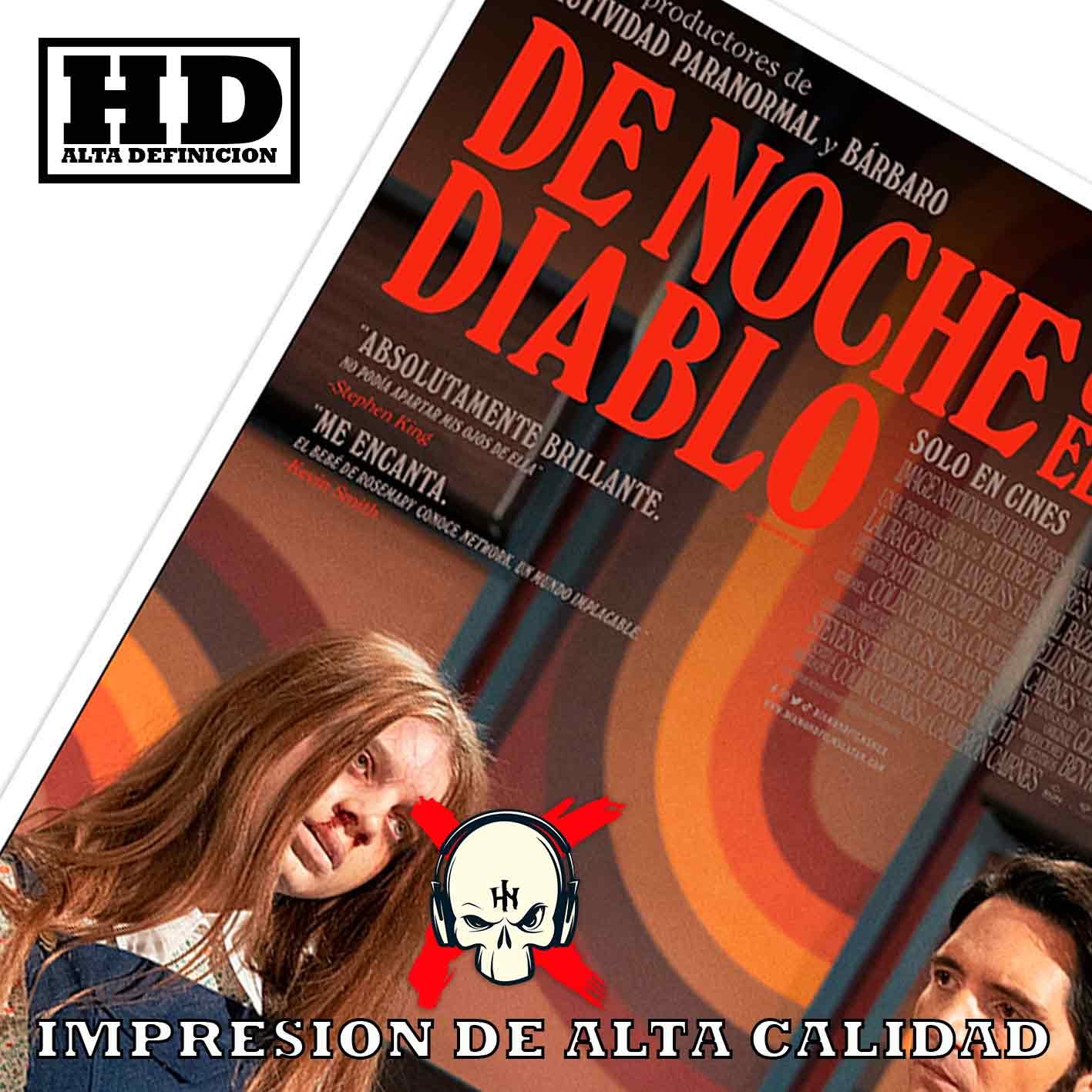 Hanna Poster Castle Rock de Historia Nuestra, De noche con el diablo-El Póster Personalizado, Historia Nuestra