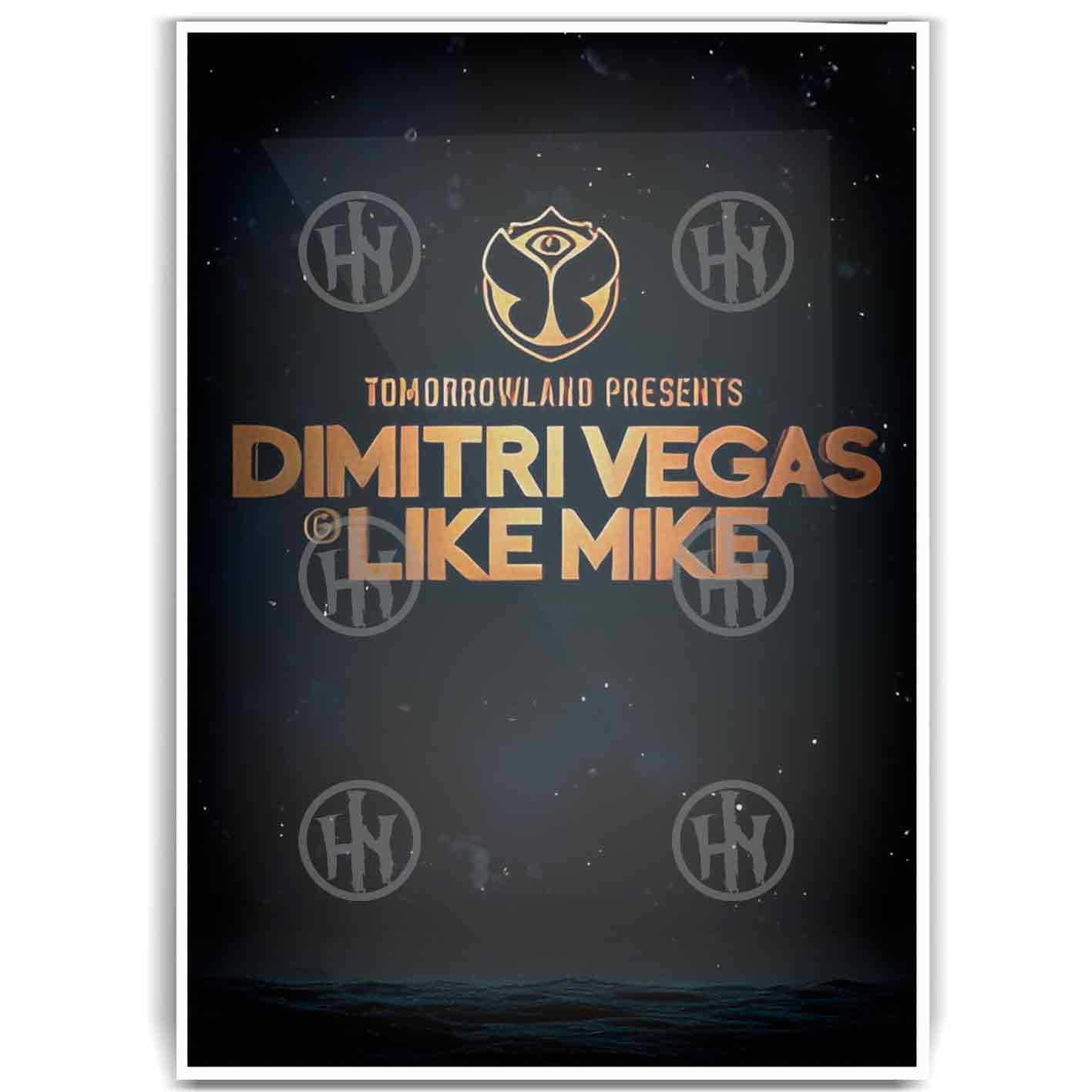 Dimitri Vegas Poster Personalizado Cine | Cine | Historia Nuestra Póster, Póster Cine, Poster Dimitri Vegas, Poster MúsicaPosters Historia Nuestra | Historia Nuestra
