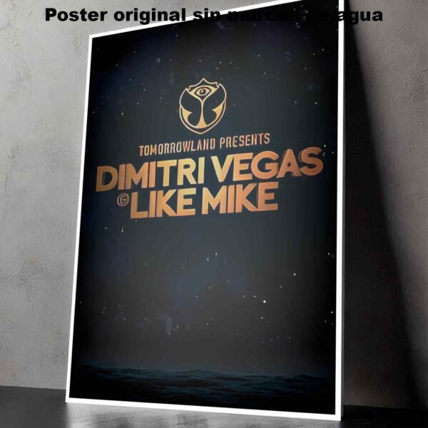 Hanna Poster Castle Rock de Historia Nuestra, Dimitri Vegas-El Póster Personalizado, Historia Nuestra