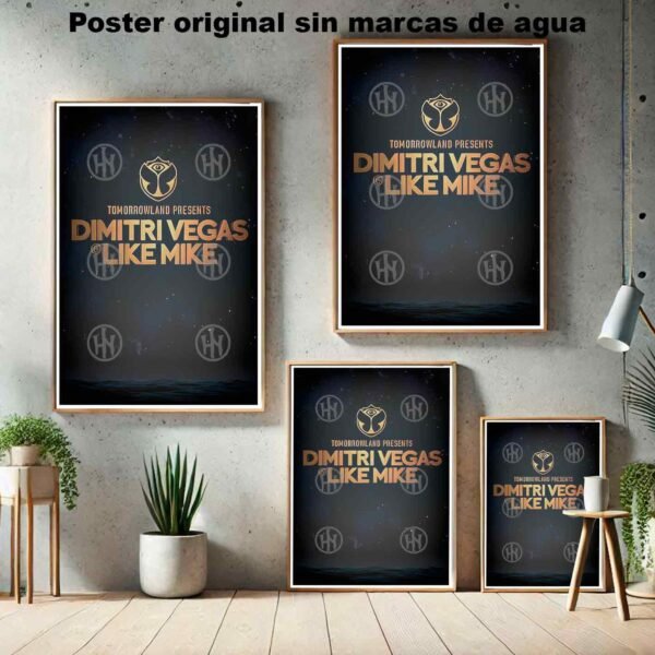 Hanna Poster Castle Rock de Historia Nuestra, Dimitri Vegas-El Póster Personalizado, Historia Nuestra