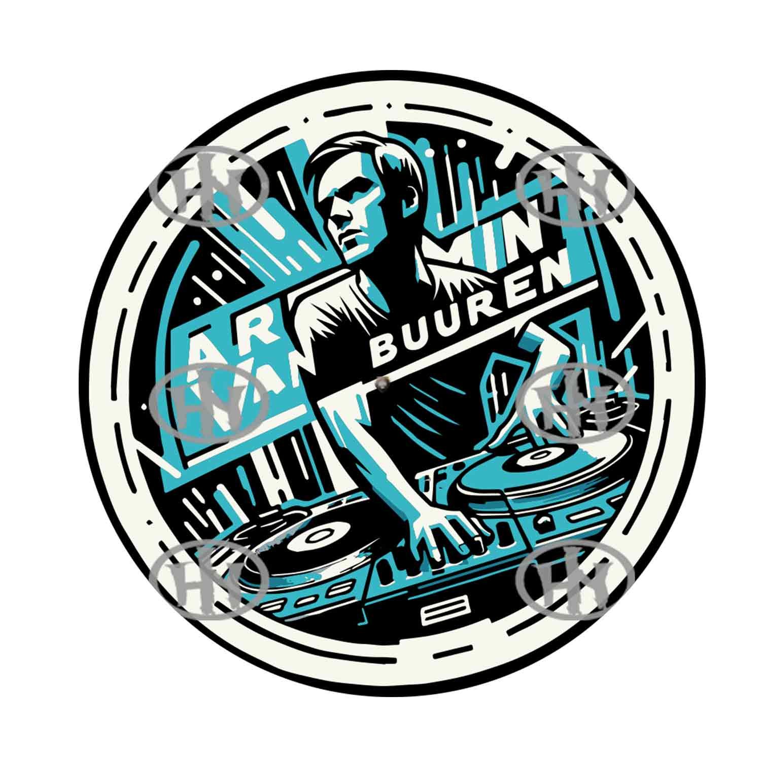 Slipmat Dj Armin Van Buuren, Slipmat Historia Nuestra, Slipmat Musica | Historia Nuestra