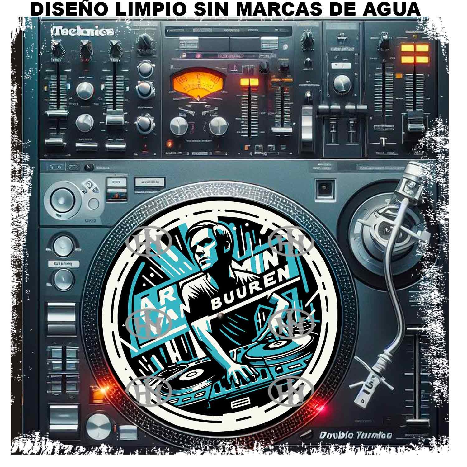 Dj Armin Van Buuren Musica colores, Dj Armin Van Buuren-3 slipmat personalizado, Historia Nuestra