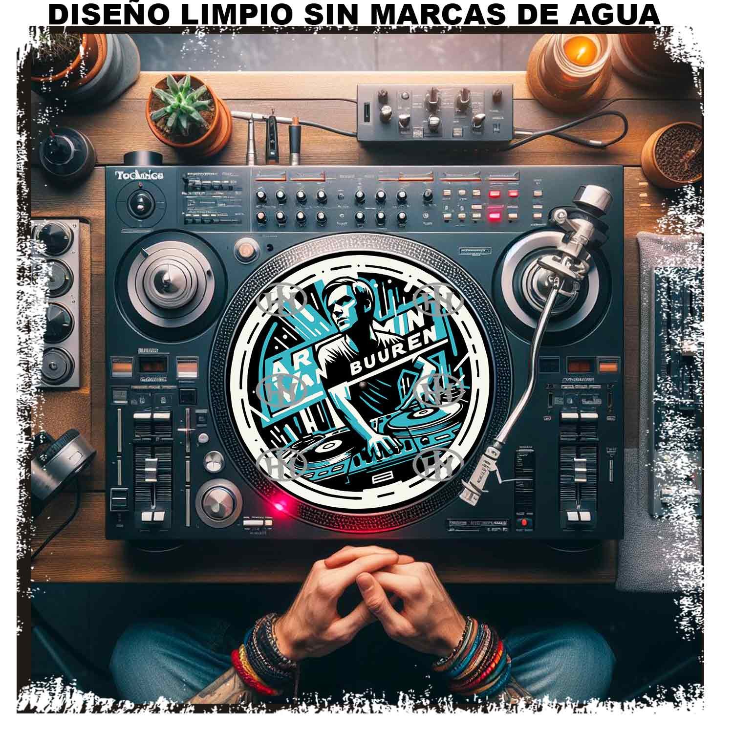 Dj Armin Van Buuren Musica colores, Dj Armin Van Buuren-3 slipmat personalizado, Historia Nuestra